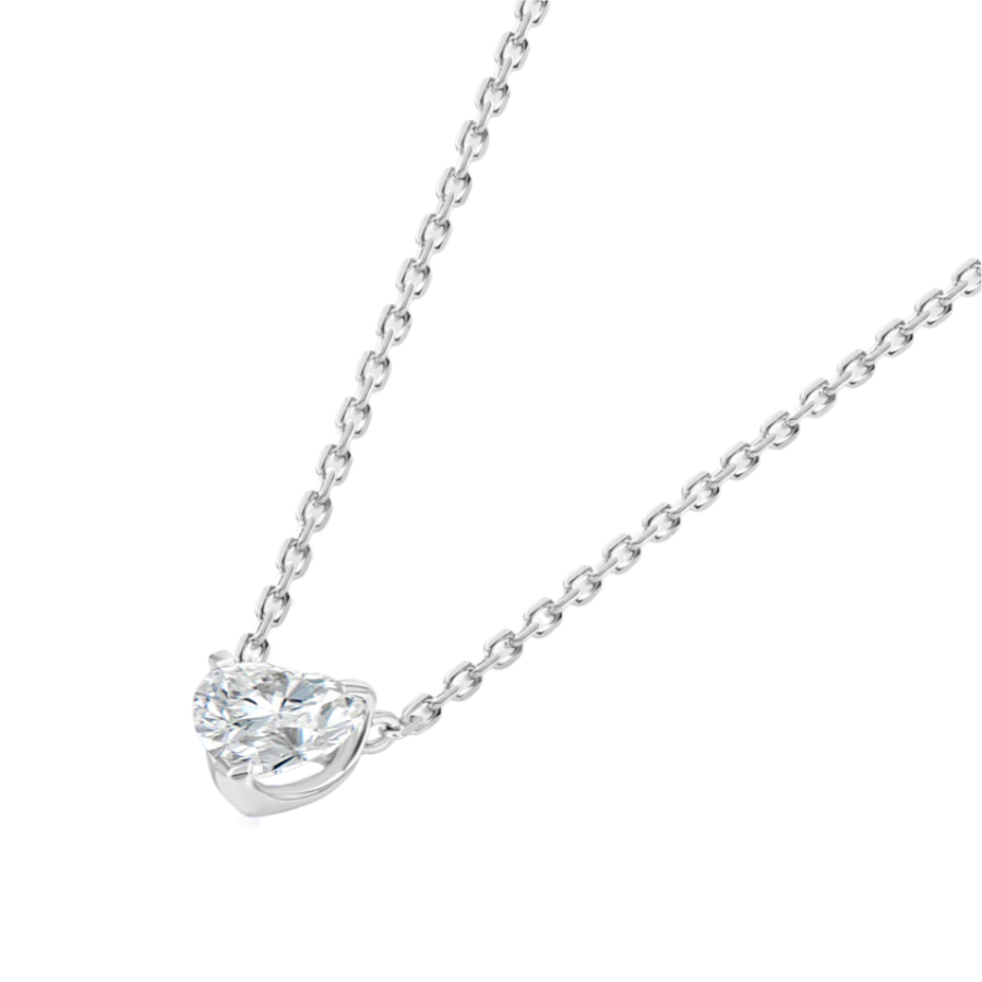 Solitaire Pendant - Heart