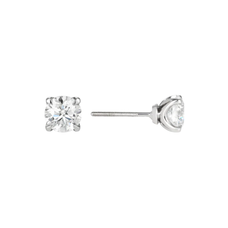 Solitaire Studs - Round